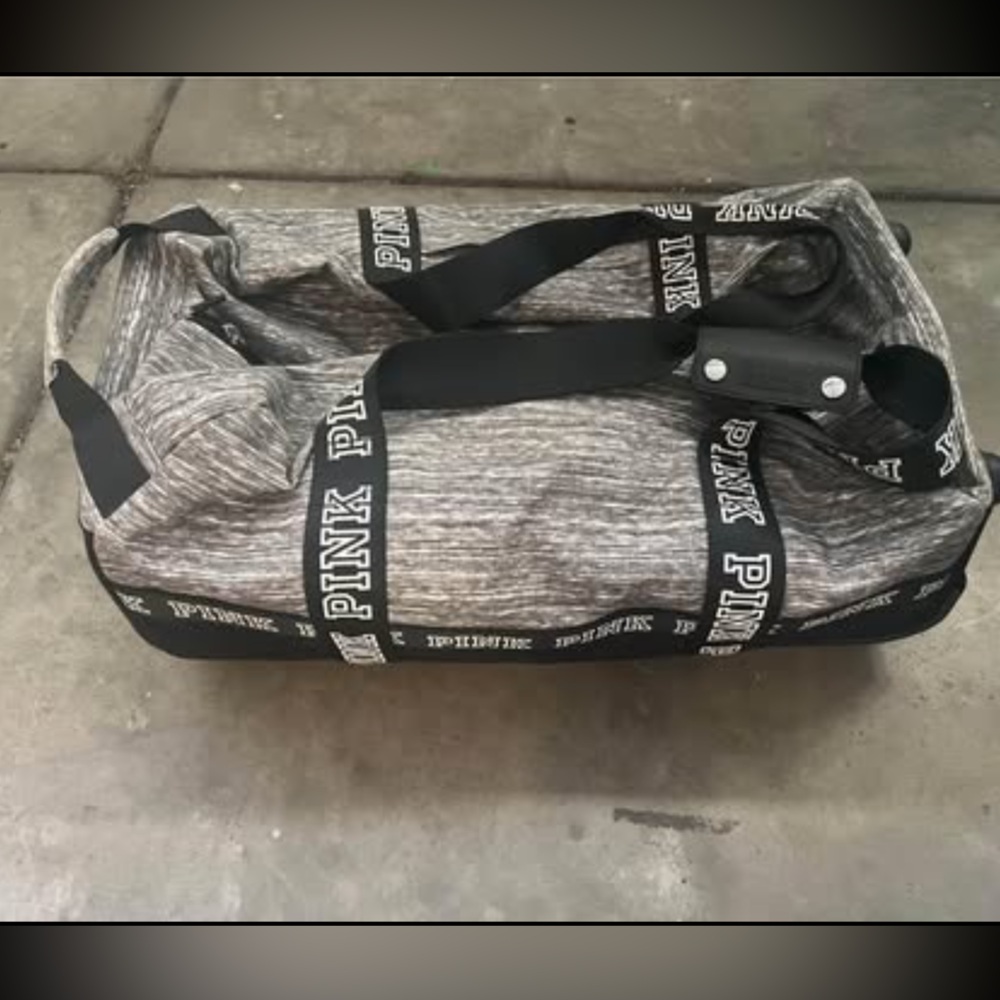 VS PINK Rolling Duffle Bag, 20”x13”x8”